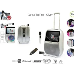 Clearance Giochi Preziosi - Sistema de karaoke portátil con micrófono inalámbrico Música|Electrónicos