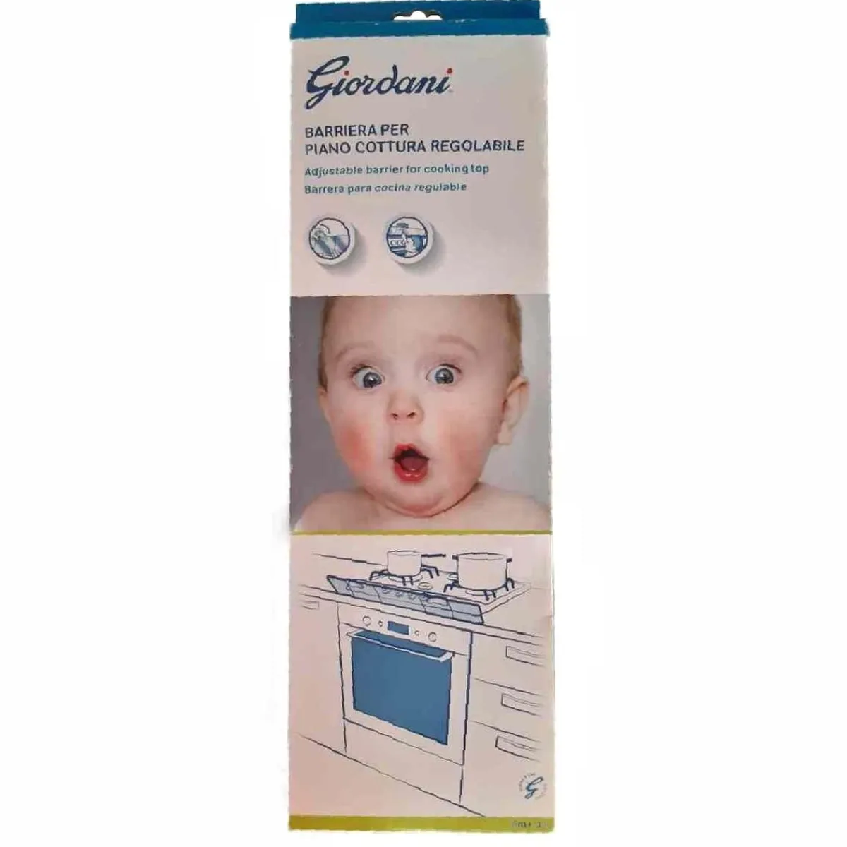 - Barrera regulable para cocina Seguridad·Accesorios Y Seguridad