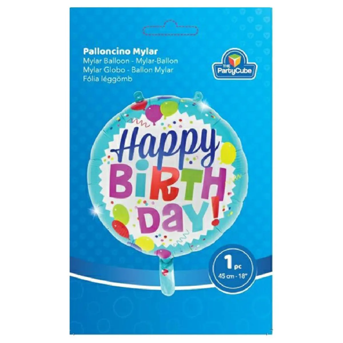Globo aluminio Happy Birthday*TOYS "R" US Discount