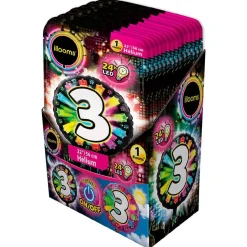Clearance Globo LED helio número 3 Artículos De Fiesta Y Regalos