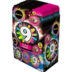 Best Globo LED helio número 9 Artículos De Fiesta Y Regalos
