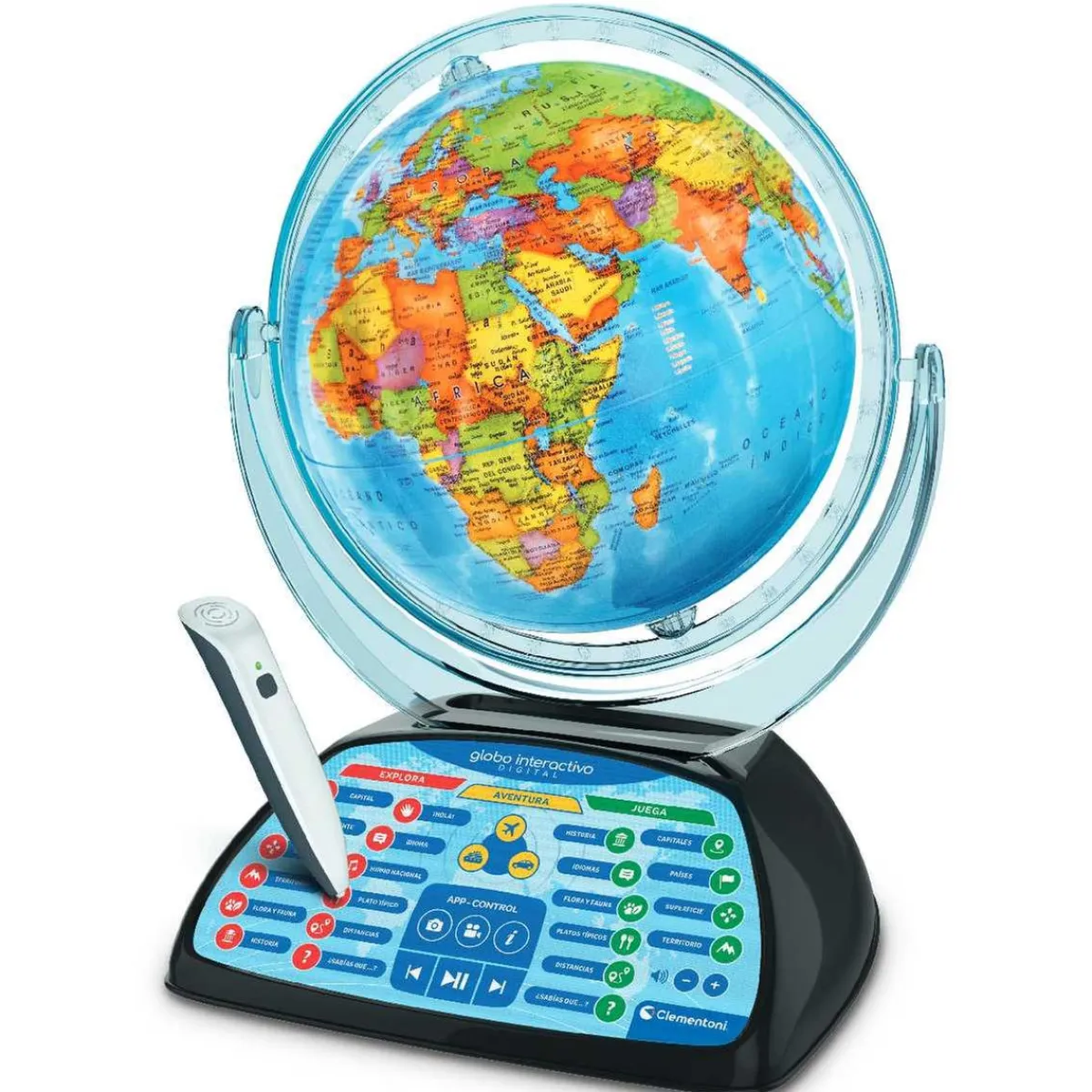 Globo terráqueo Exploramundo digital*CLEMENTONI Clearance