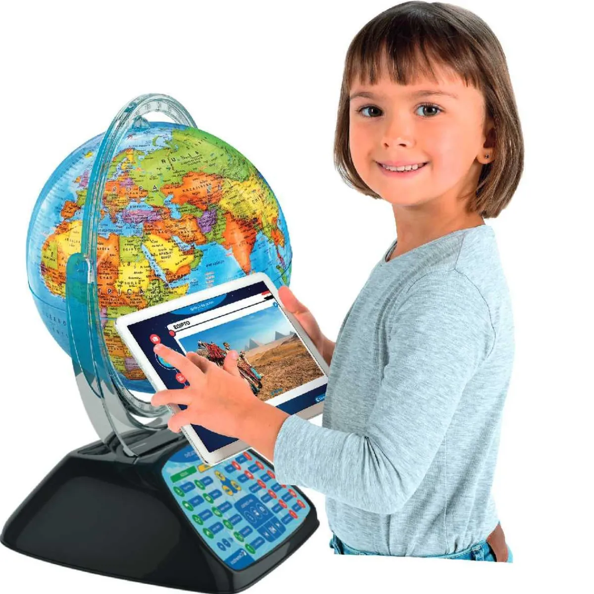 Globo terráqueo Exploramundo digital*CLEMENTONI Clearance