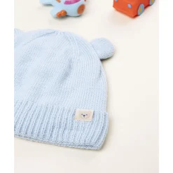 Gorro azul con orejas para niño*Prenatal Sale