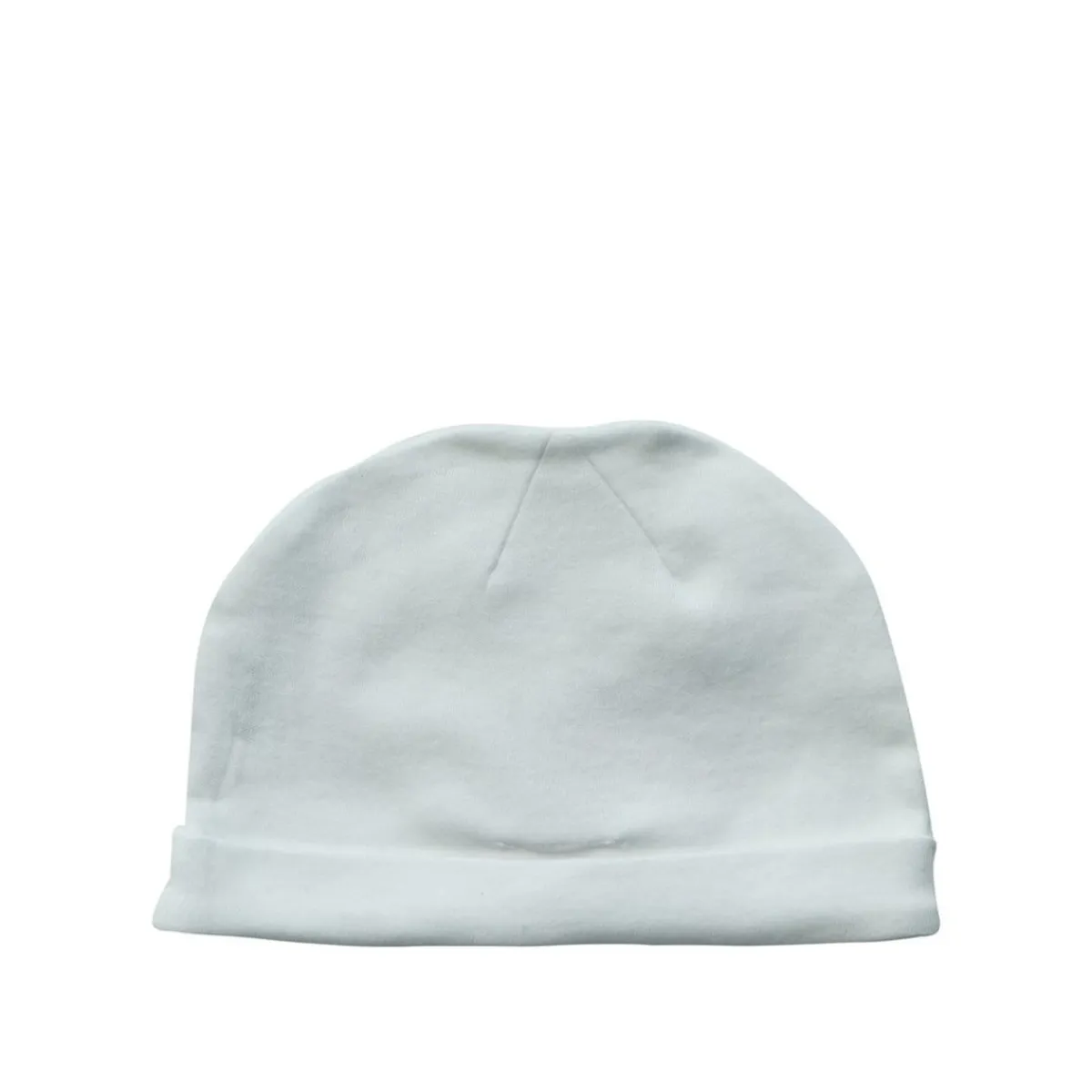 Gorro blanco de interlock*Prenatal Sale