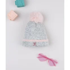 Outlet Gorro de punto con pompón Minnie para niña Calzado Y Accesorios·Accesorios Y Complementos