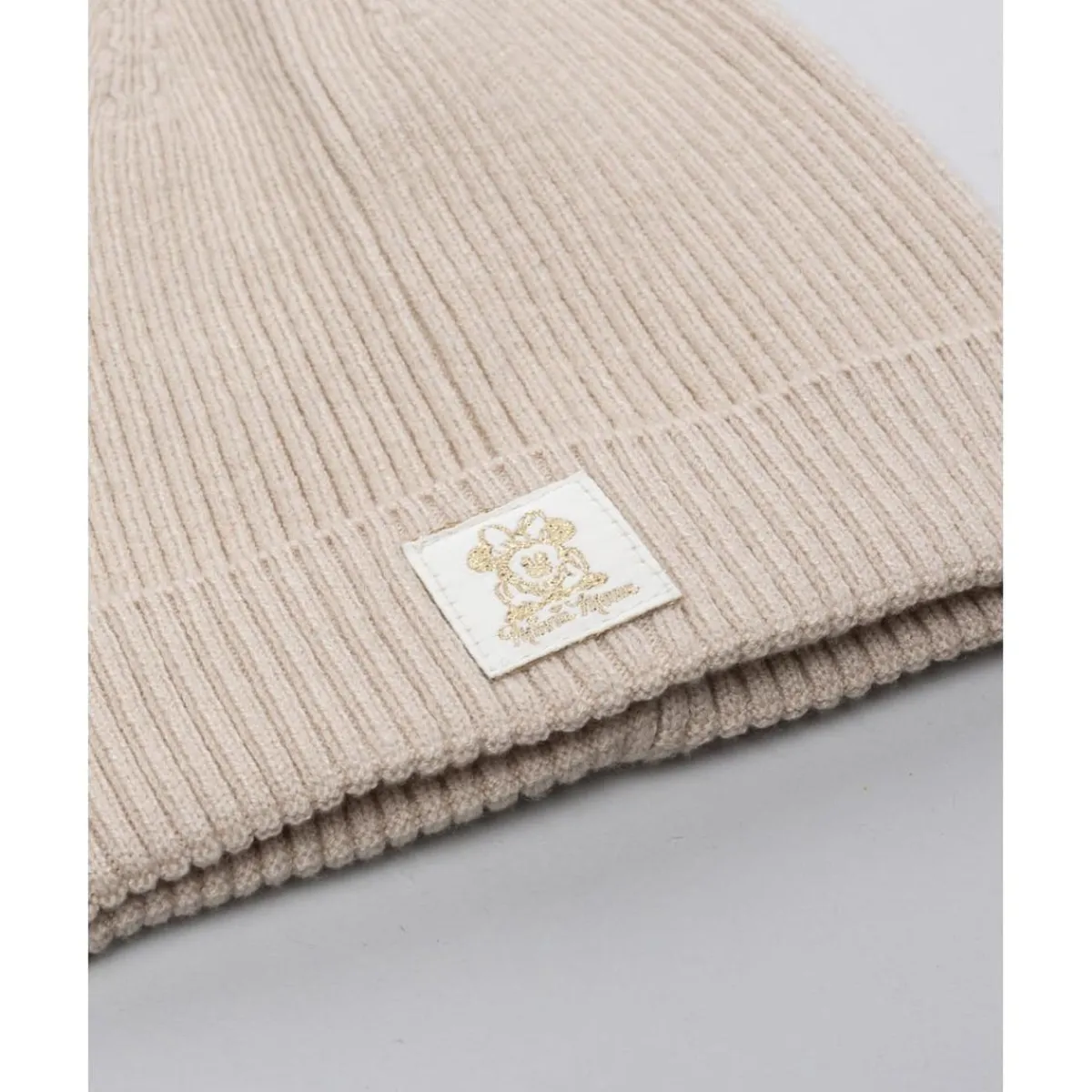 Best Gorro niña beige de canalé con Minnie Calzado Y Accesorios·Accesorios Y Complementos