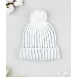 Gorro niña gris con lurex*Prenatal Discount