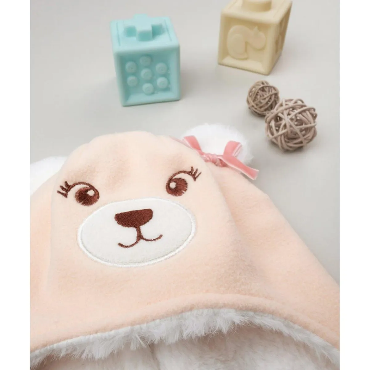 Sale Gorro polar niña 'teddy' Primeras Salidas·Gorros, Viseras Y Manoplas|Recién Nacido·Primeras Salidas