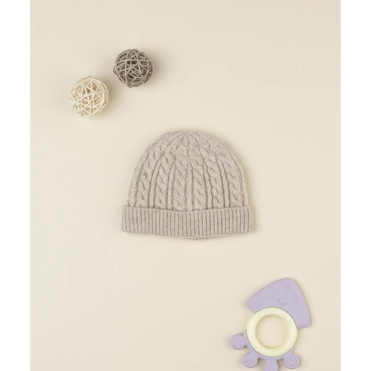 Gorro tricot de niño beige Calzado Y Accesorios·Accesorios Y Complementos