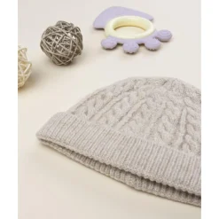 Gorro tricot de niño beige Calzado Y Accesorios·Accesorios Y Complementos