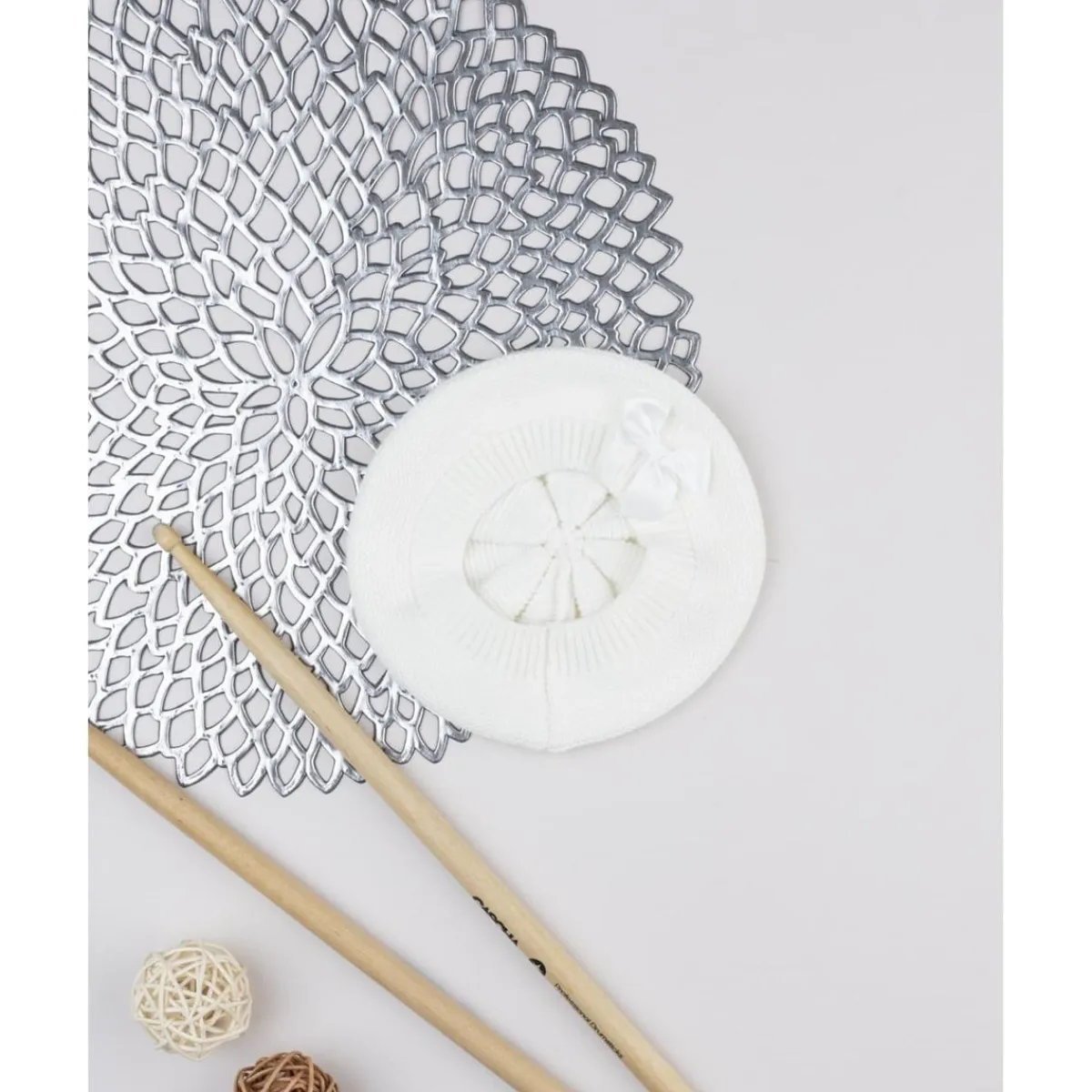 Sale Gorro tricot niña blanco Recién Nacido·Primeras Salidas|Primeras Salidas·Gorros, Viseras Y Manoplas