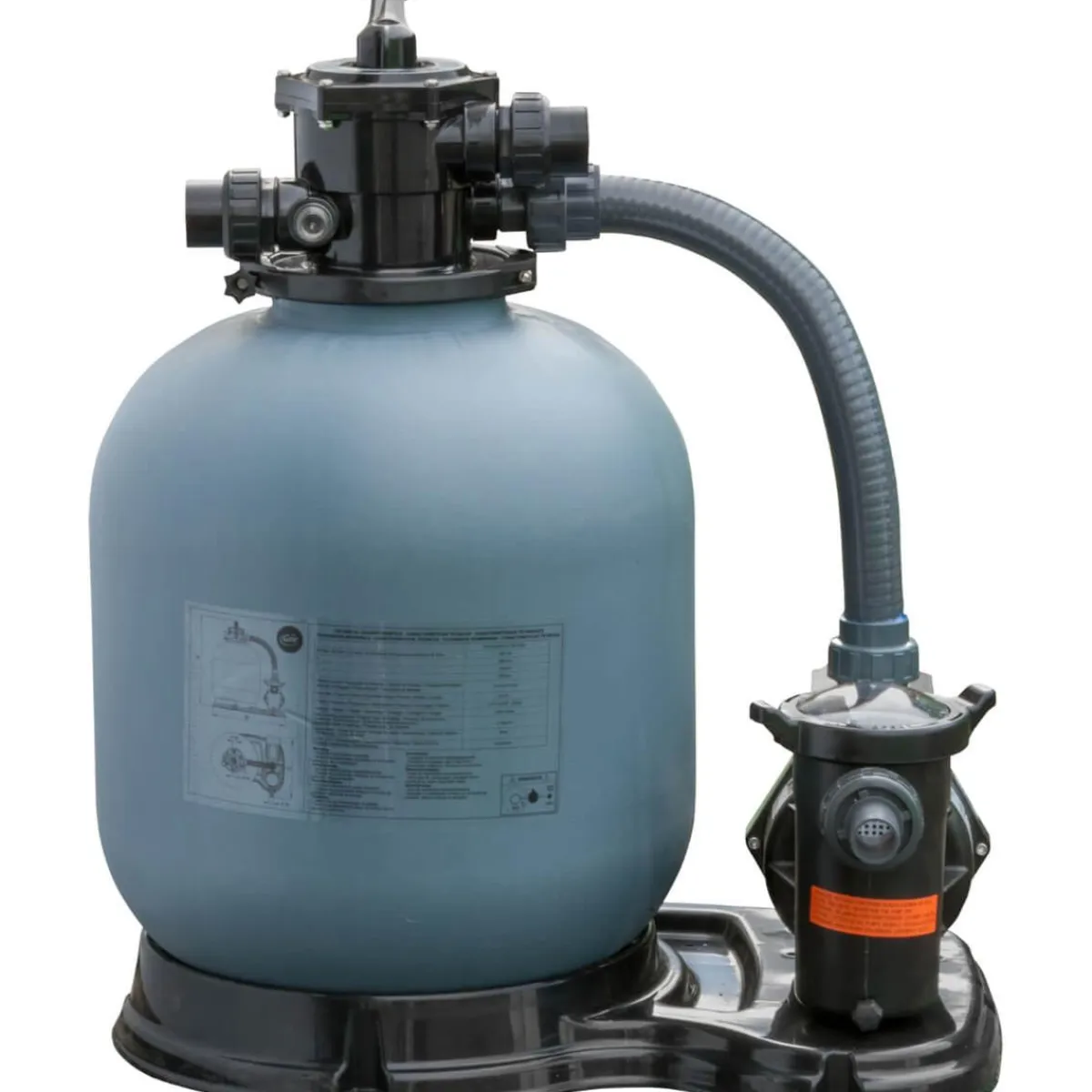 - Depuradora de arena para piscina Ø500 mm - 10,6 m3/ h con bomba*GRE New