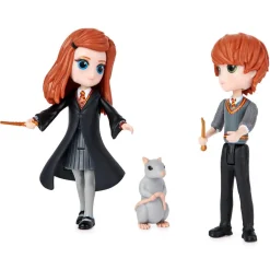 Online - Ron y Ginny - Pack 2 figuras Coleccionables Y Mini Mundos