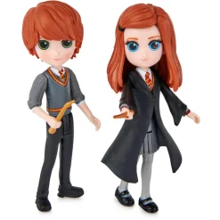 Online - Ron y Ginny - Pack 2 figuras Coleccionables Y Mini Mundos