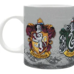 Outlet Harry Potter - Taza de 320 ml con diseño de las 4 casas de Harry Potter ㅤ Friki Zone|Merchandising