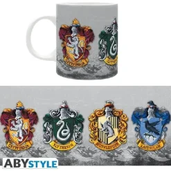 Outlet Harry Potter - Taza de 320 ml con diseño de las 4 casas de Harry Potter ㅤ Friki Zone|Merchandising