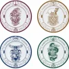 Outlet Harry Potter-Set de 4 platos casas Hogwarts Merchandising|Friki Zone