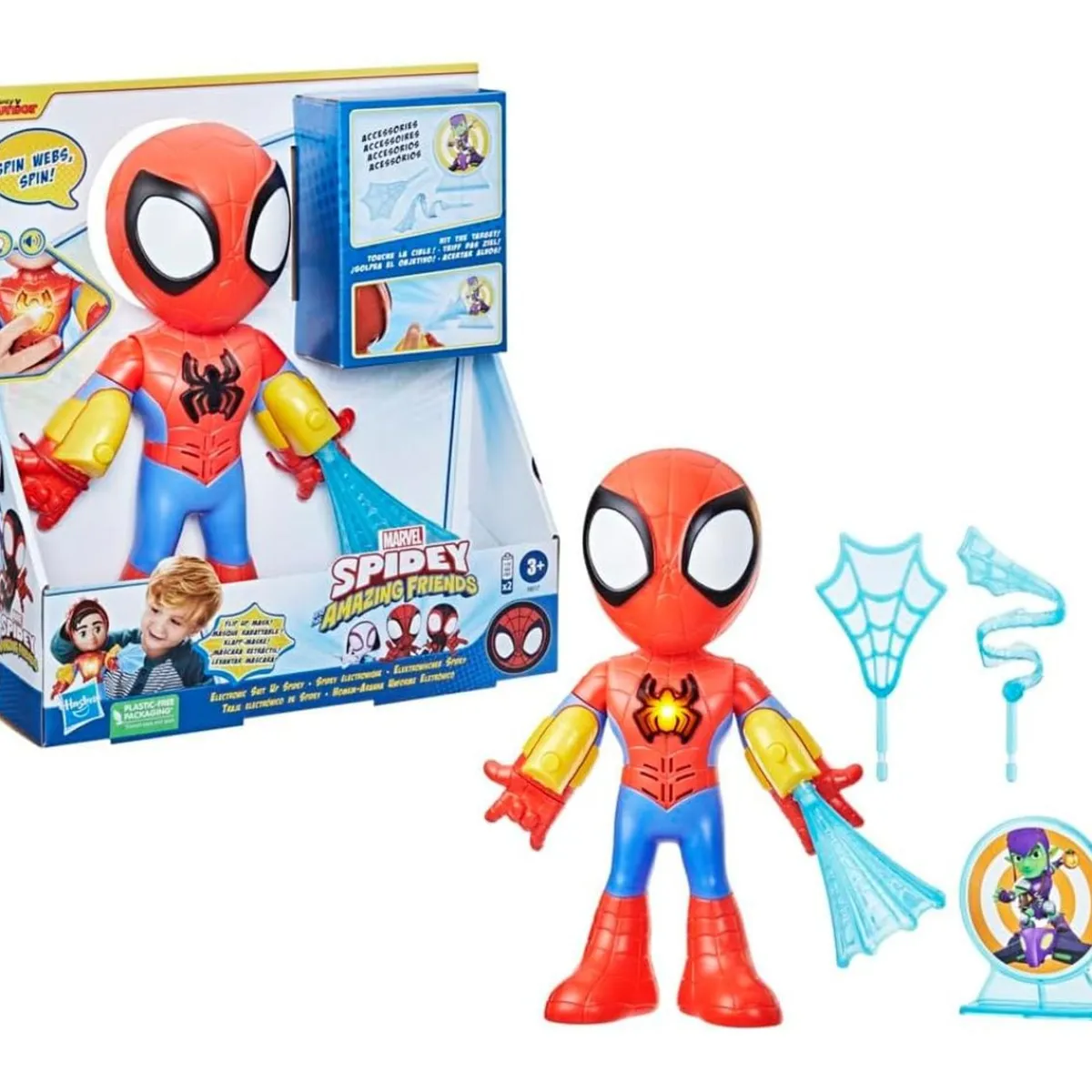 Online Hasbro - Figura electrónica multicolor Avengers (Varios modelos) ㅤ Coleccionables Y Mini Mundos