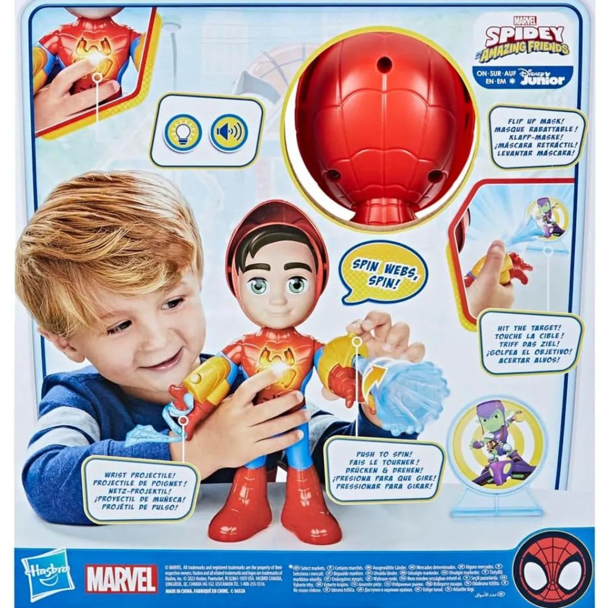 Online Hasbro - Figura electrónica multicolor Avengers (Varios modelos) ㅤ Coleccionables Y Mini Mundos