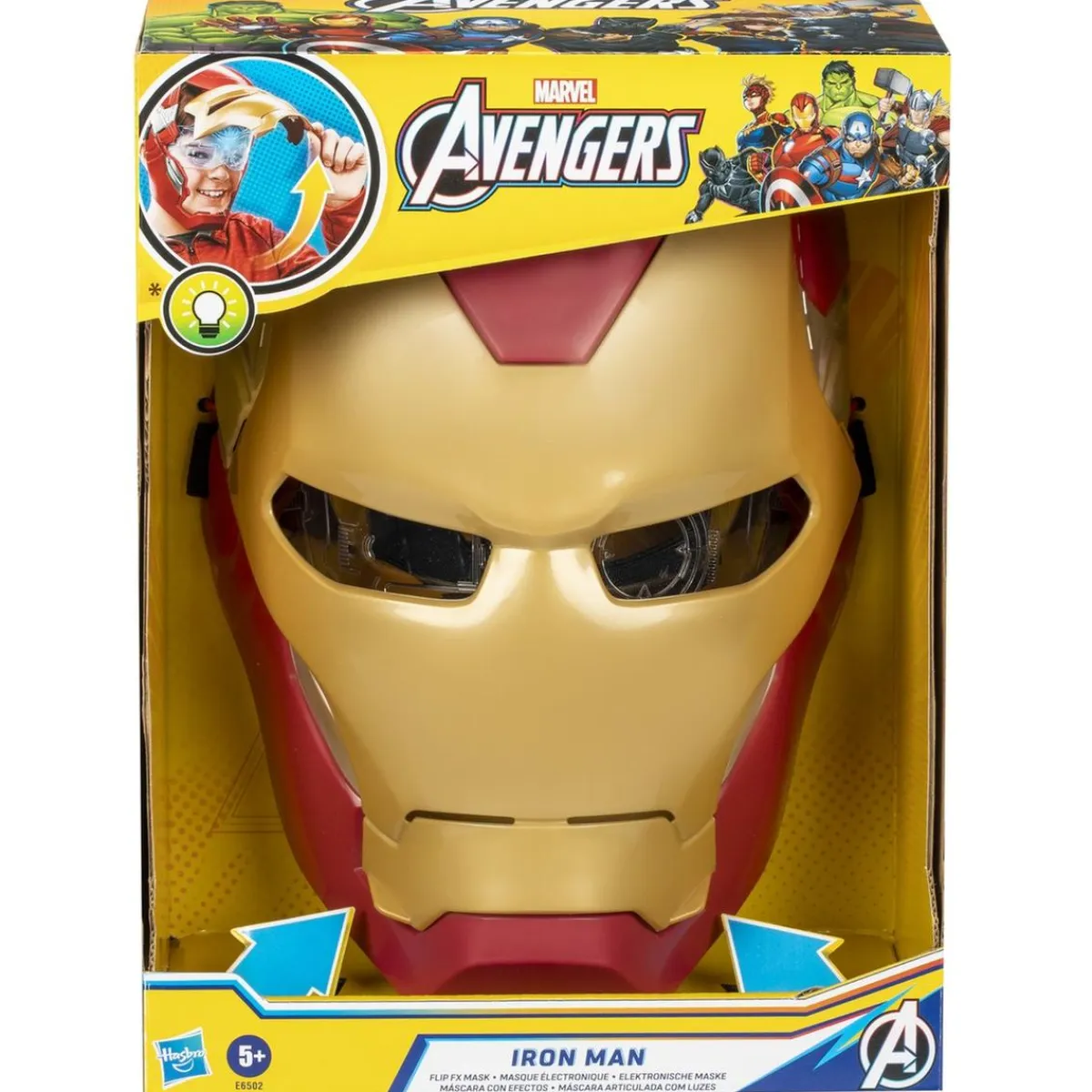 Online Hasbro - Iron Man - Máscara con efectos Figuras De Acción