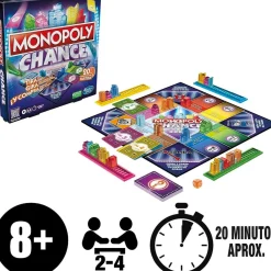 Hasbro - Juego de mesa rápido para 2 a 4 jugadores en español*FABA Hot