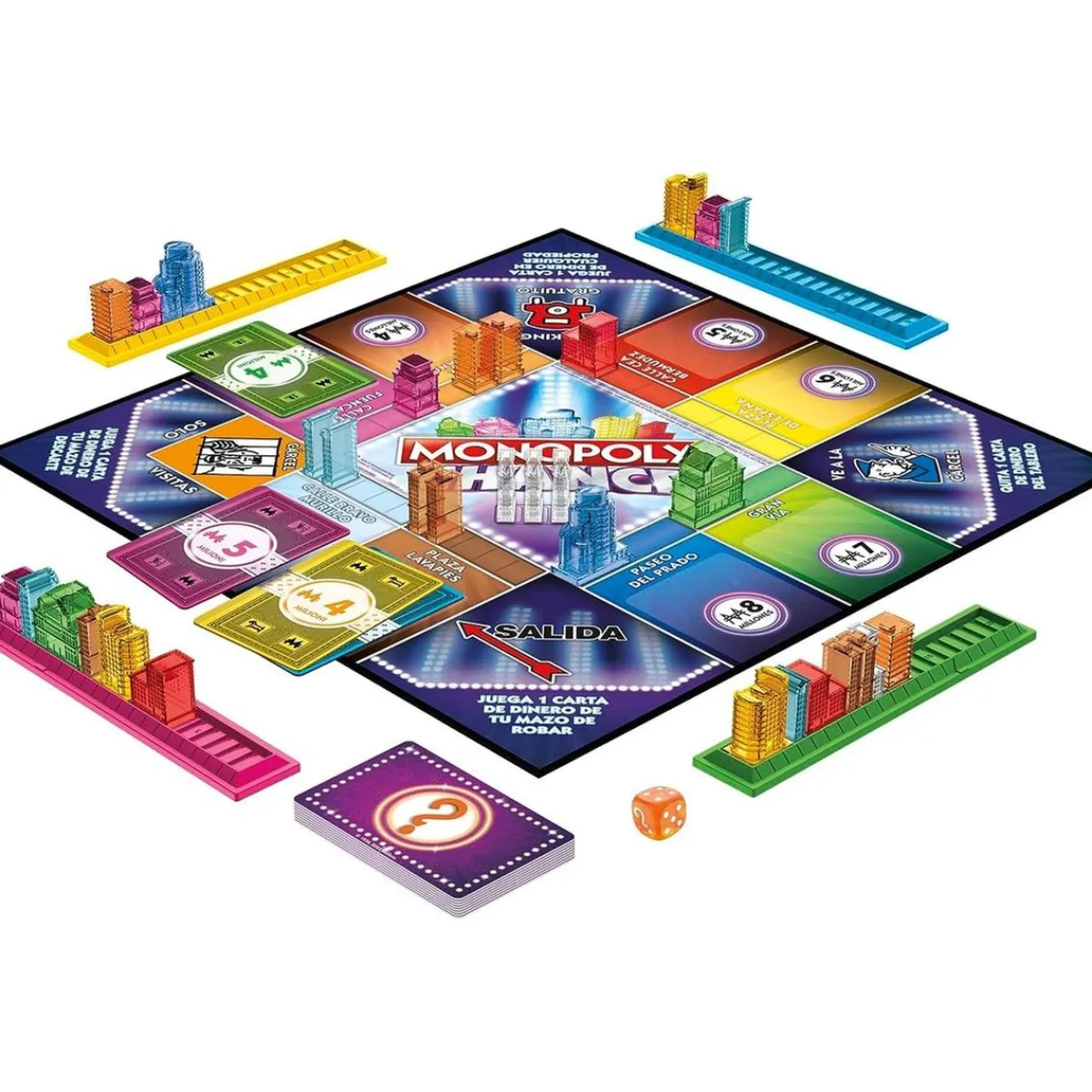 Hasbro - Juego de mesa rápido para 2 a 4 jugadores en español*FABA Hot