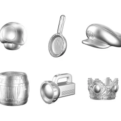 Hasbro - Super Mario - Monopoly edición película Super Mario Bros con token Bowser*TOYS 