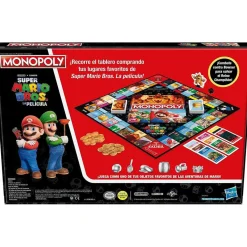 Hasbro - Super Mario - Monopoly edición película Super Mario Bros con token Bowser*TOYS 