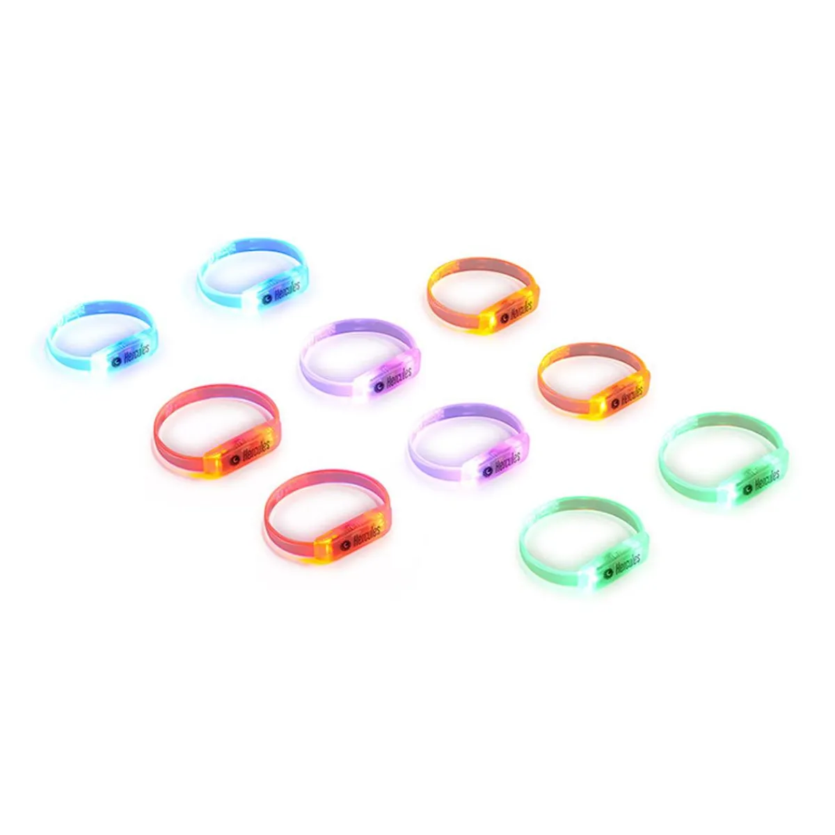 Clearance Hercules - LED Wristband pack 10 Videojuegos