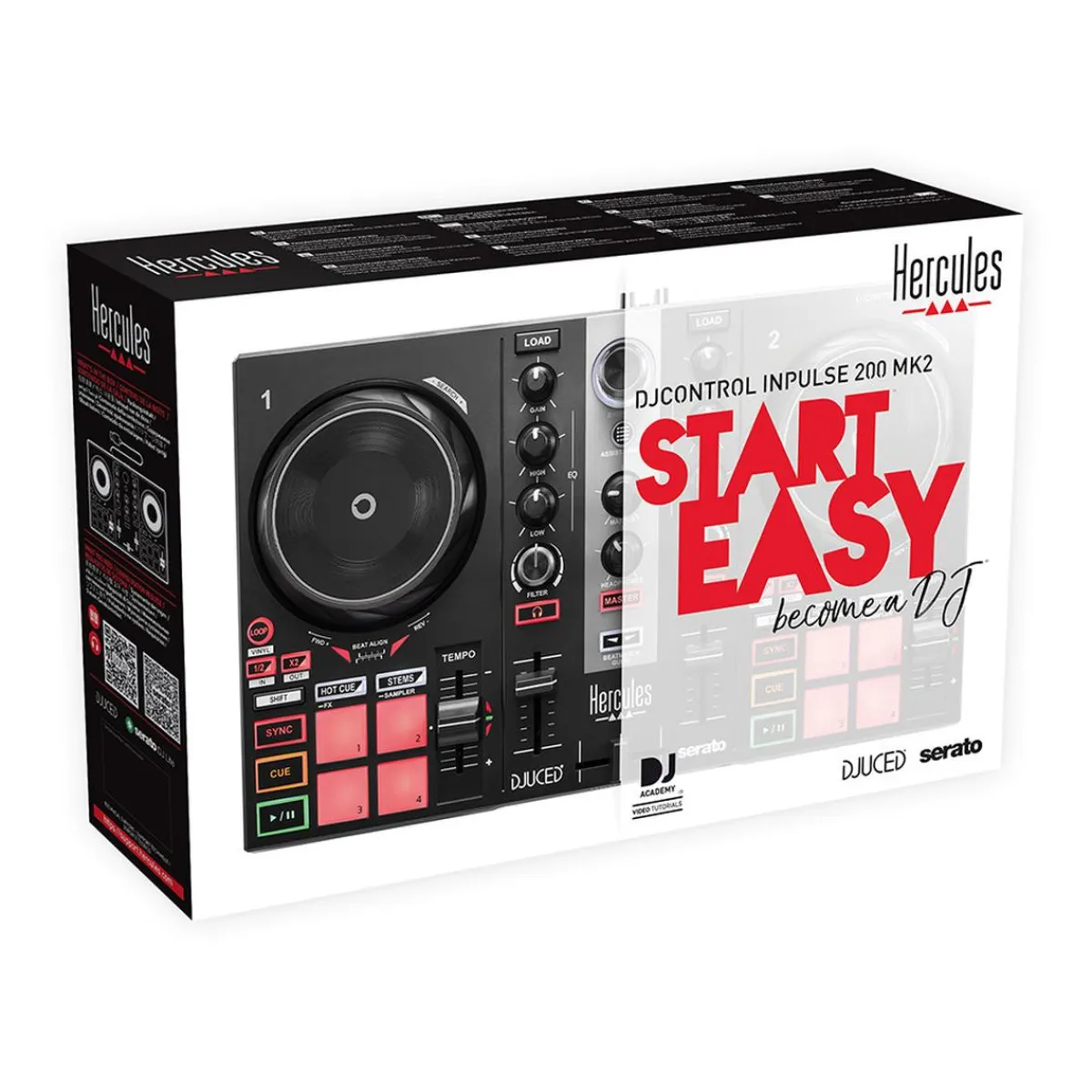 Best Hercules - Mesa mezclas DJControl Inpulse 200 MK2 Videojuegos