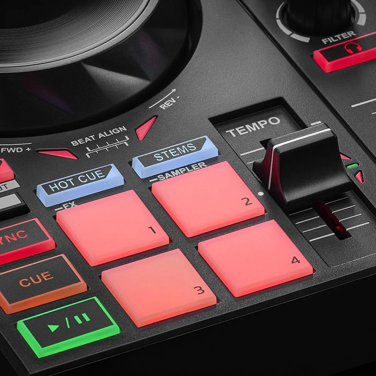 Best Hercules - Mesa mezclas DJControl Inpulse 200 MK2 Videojuegos