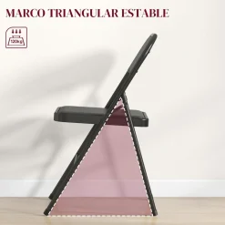 - 2 sillas plegables Negro*Homcom Online