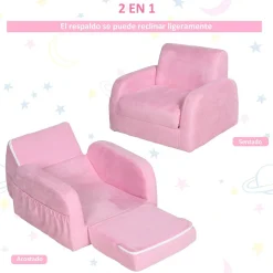 - Sillón reclinable para niños*Homcom Outlet