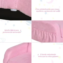 - Sillón reclinable para niños*Homcom Outlet