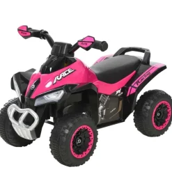 - Andador Quad Cuatrimoto Rosa*Homcom Discount