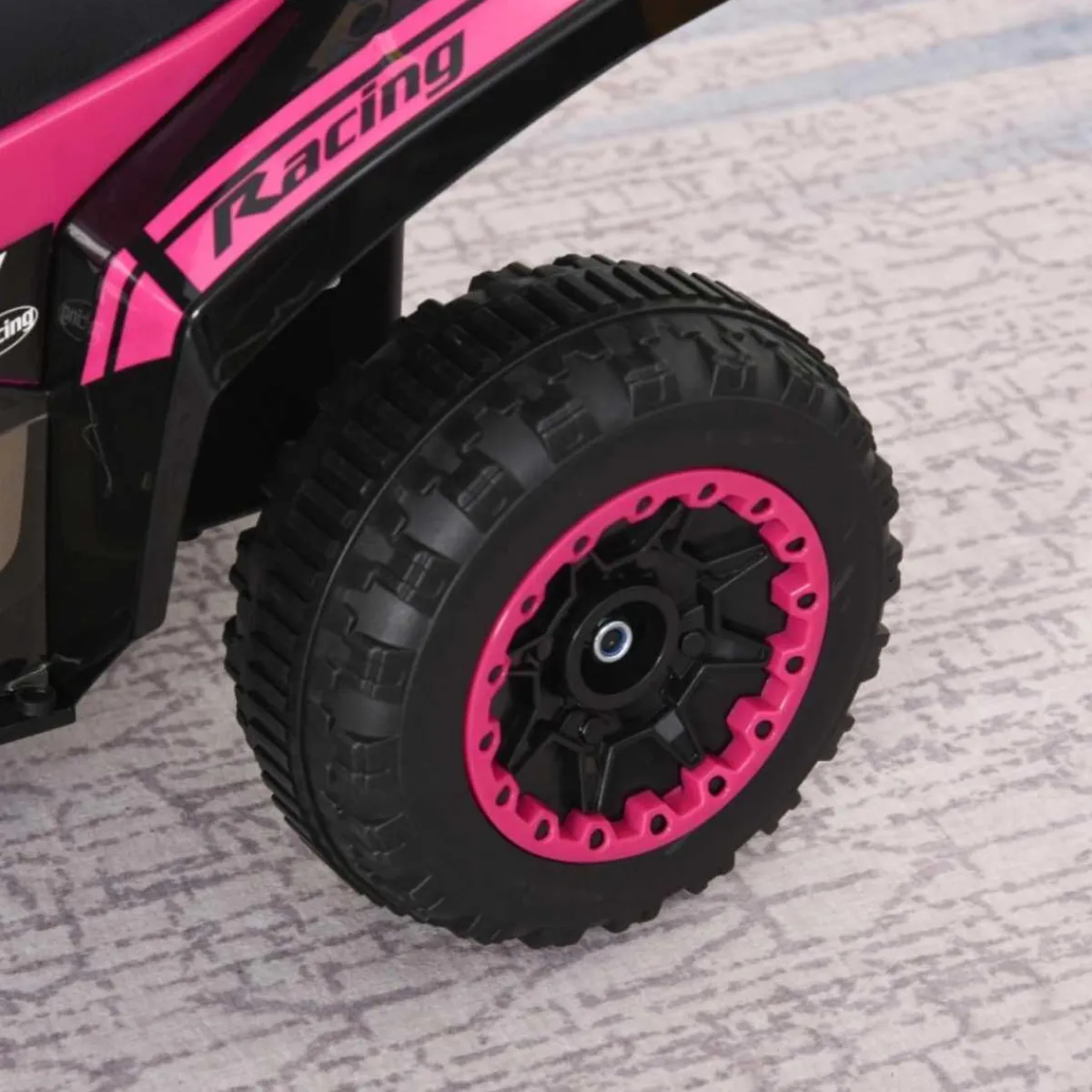 - Andador Quad Cuatrimoto Rosa*Homcom Discount