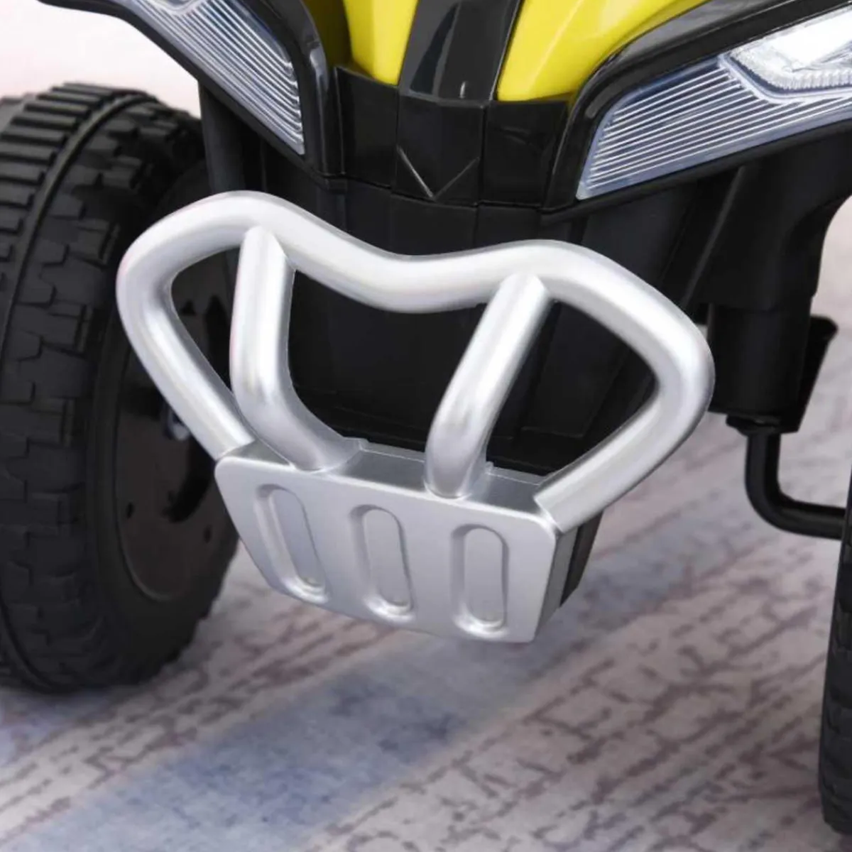 - Andador Quad Cuatrimoto Amarillo*Homcom Online