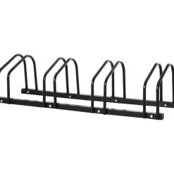 - Aparcamiento para 4 bicicletas Negro*Homcom Best