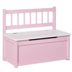 - Baúl para juguetes Madera Rosa Estilo De Vida