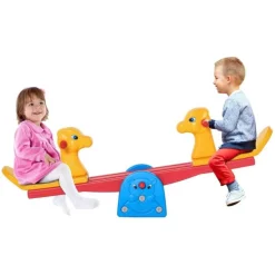 Outlet - Balancín para Niños con Respaldo Entretenimiento·Hamacas Y Columpios