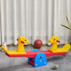 Outlet - Balancín para Niños con Respaldo Entretenimiento·Hamacas Y Columpios