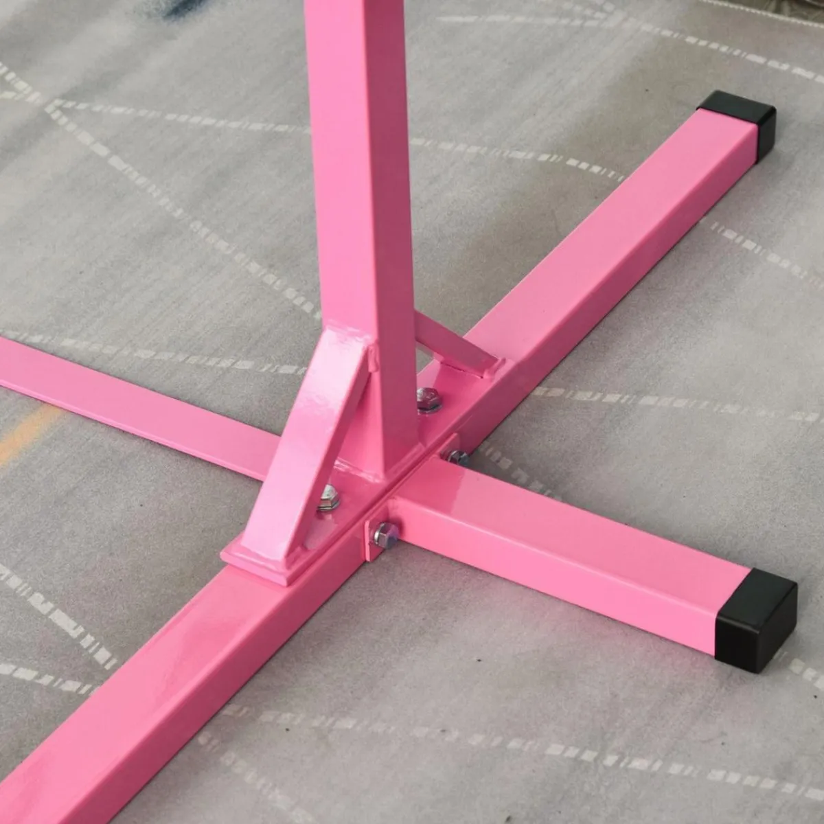 - Barra de gimnasia con altura ajustable Rosa*Homcom Sale