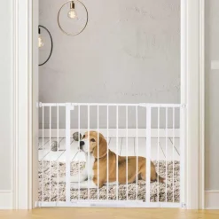 Homcom - Barrera Metálica para perro Coleccionables Y Mini Mundos