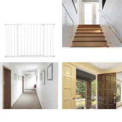 Homcom - Barrera Metálica para perro Coleccionables Y Mini Mundos