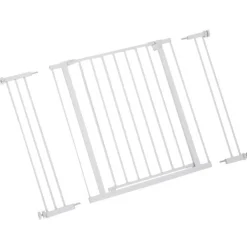 Homcom - Barrera Metálica para perro Coleccionables Y Mini Mundos