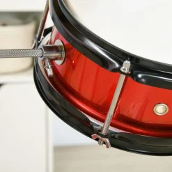 New Homcom - Batería con taburete Rojo Música|Electrónicos