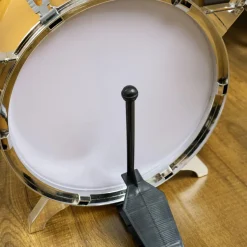 Homcom - Batería infantil 6 piezas con taburete Dorado*AIYAPLAY Outlet