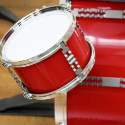 Outlet Homcom - Batería infantil 6 piezas con taburete Rojo Música|Electrónicos