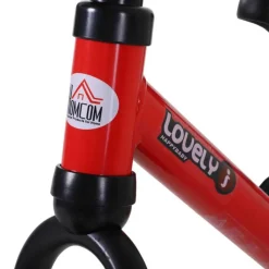 - Bicicleta de Equilibrio con Pedales Roja*Homcom Sale